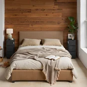 Songmics Komplet nočnih omaric 2 kosa 30x25x65 cm črne barve