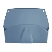 Zidni organizator, 1 pretinac, vodoravan, 38,2 x 28,9 x 7,2 cm, EXACOMPTA Autentik, plavo-sivi 61170D