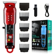 INF Profesionalni strižnik za lase z LED zaslonom Red, (5000072131)