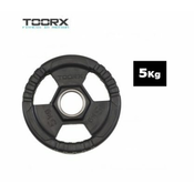 Gumirana utež 3-grip Toorx 5 kg