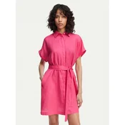 Gant Srajčna obleka 4503514 Roza Relaxed Fit