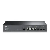 TP-Link JetStream TL-SX3206HPP mrežni prekidač Upravljano L2+ 10G Ethernet (100/1000/10000) Podrška za napajanje putem Etherneta (PoE) Crno