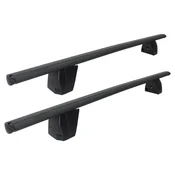 Menabo Delta M Alu krovni nosac, s nogama, 123 cm, crna