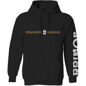 Prince Welcome 2 America (Back & Sleeve Print) Black M Majica