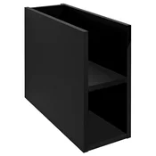 LOREA spodnja policna omara 20x44x51,2cm, črna mat - Črna - 20x44x51,2 cm - Sapho - LOREA - 24 - MDF/laminat - 200 - 440 - 512 - 14