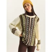 Bianco Lucci Pulover Pullover kremna
