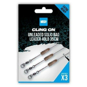 Nash Cling on Unleaded Solid Bag Leader 45lb