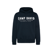 CAMP DAVID Majica nočno modra/bela