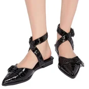 Visoka peta ženska - KIHILIST OBSIDIENNE MULES - KILLSTAR - KSRA014956