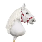 BB Nastavljiva ovratnica za konje Hobby Horse A3 - bordo