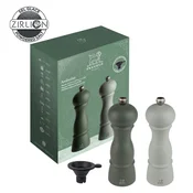 Set of 2 salt and peppercorn grinders, 18 cm, Amboise Z, Fern&Sage -