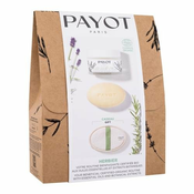 Payot Herbier Gift Set Set univerzalna krema za obraz Herbier 50 ml + krema za masažu v milu Herbier 50 g + pripomoček za piling za ženske