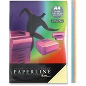 Fotokopirni papir u boji Paperline A4, pastelna duga, 250 listova