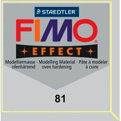 Polimerna glina Staedtler Fimo Effect - 57g, srebrnasta
