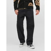 JACK & JONES Kavbojke JJIALEX JJORIGINAL črna