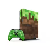 XBOXONE S Console 1TB Minecraft Limited Edition ( )