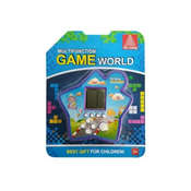Brick Game Electronic Tetris Portable Star PurpleGO – Kart na akumulator – (B-Stock) crveni