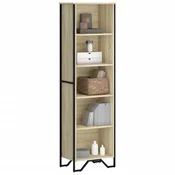 Regal za knjige boja hrasta 50x31x169 cm od konstruiranog drva