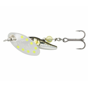 Savage Gear Sticklebait Spinner Green Silver Ayu, velikost 1, 4.5g