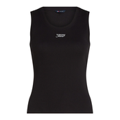 Tommy Jeans Top črna/bela