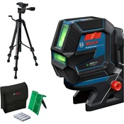 Bosch Bosch GCL 2-50 G križni laserski nivelir, zelen laser, stativ BT 150