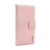 Preklopni Etui za Apple iPhone 12 mini Hanman, Canvas ORG , roza