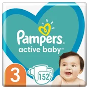 Pampers Pelene Active Baby 3, MB, 6-10 kg, 152/1