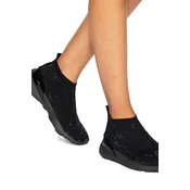 Superge Kurt Geiger London Kurt Crystal Knit Dr črna barva, 5371600609