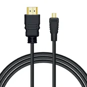 SAVIO HDMI na Micro HDMI kabel 2m (Ethernet)