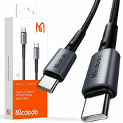 Mcdodo MCDODO USB-C KABEL ZA HITRO POLNJENJE ZA SAMSUNG APPLE USB TIPA C 3A 65W 1M