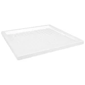 Vidaxl Tuš kad s pikami bela 90x90x4 cm ABS