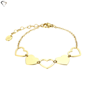 Ženska zapestnica #BRAND Gioielli/Good Feeling/Gold z gravuro