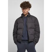 Cropped Puffer Jacket black