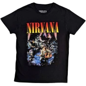 Nirvana Majica Unplugged Photo Black L