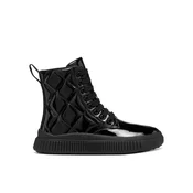 Geox Gležnjarji J Laquinny Girl J66M3C 000HH C9999 M Črna