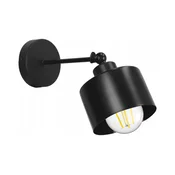 Zidna lampa 1xE27/20W/230V crna