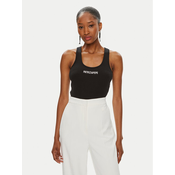 Patrizia Pepe Top 8M1617/J216-K103 Črna Slim Fit