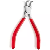 Kriva hromirana Knipex zeger klešta za unutrašnje sigurnosne prstenove 130mm - pod 90° (44 23 J11)