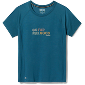 Smartwool W Active UL Go Far Feel Good GR SS Tee