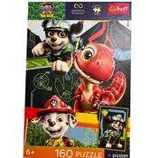 Mancs Orjárat – Dino film, puzzle od 160 komada s posterom (UFT) - Trefl