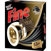Well Done Fine Black Guard robčki za obnovo črne barve, 12 kosov