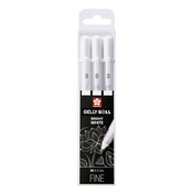 Gelna pisala Sakura Gelly Roll bright white - 3 kosi | različne variante