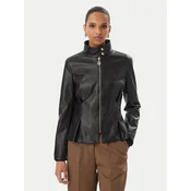 Rinascimento Jakna iz umetnega usnja CFC0130174003 Črna Slim Fit