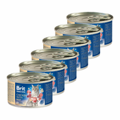 BRIT Premium Cat Chicken with Beef 6x200 g