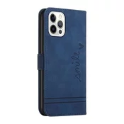 Ohišje z zavihkom za Oppo A92S/Reno4 Wallet Function Blue