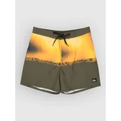 Quiksilver Everyday Half Jam 16 kopalne hlače grape leaf wordblock