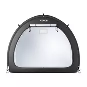 VEVOR Šotor za shranjevanje koles 1706x2133x1524 mm Črn