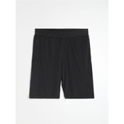 Sinsay - Osnovne kratke pantalone - crno