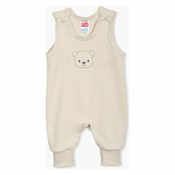 Clar pajac brez rokavov BR DH 07131 Natural I Am Cute U bež 50