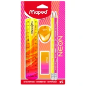 Maped mini skolski set neon ( m981883 )